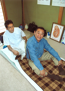 松木安太郎氏が天翔整体にご来院されました。